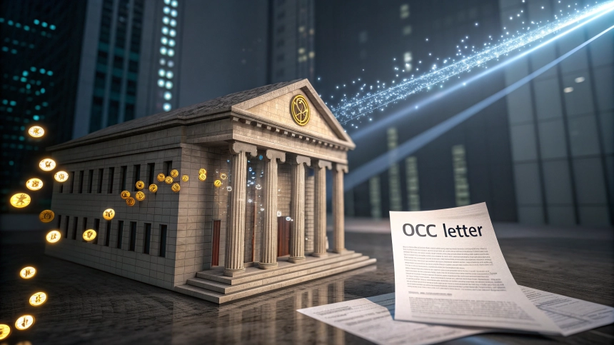  미국 OCC, 은행의 암호화폐 서비스 사전 승인 면제 공식화