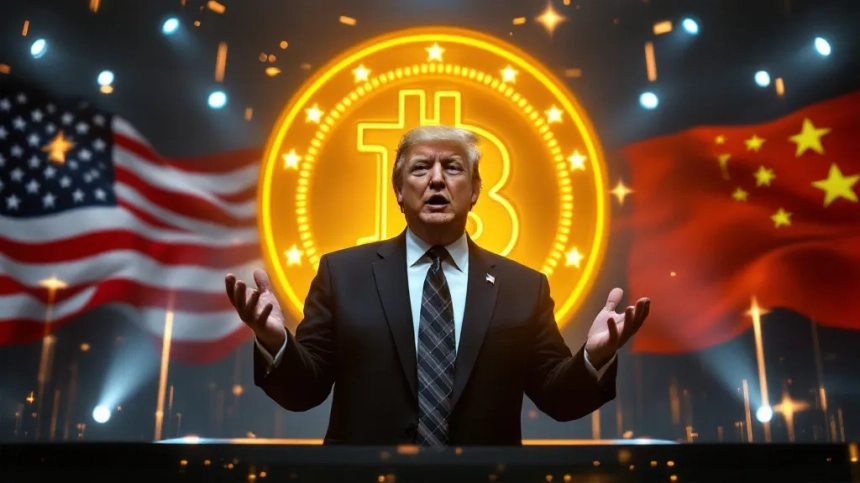 트럼프 대통령 “미국, 암호화폐 분야서 중국 앞서…비트코인 국가”