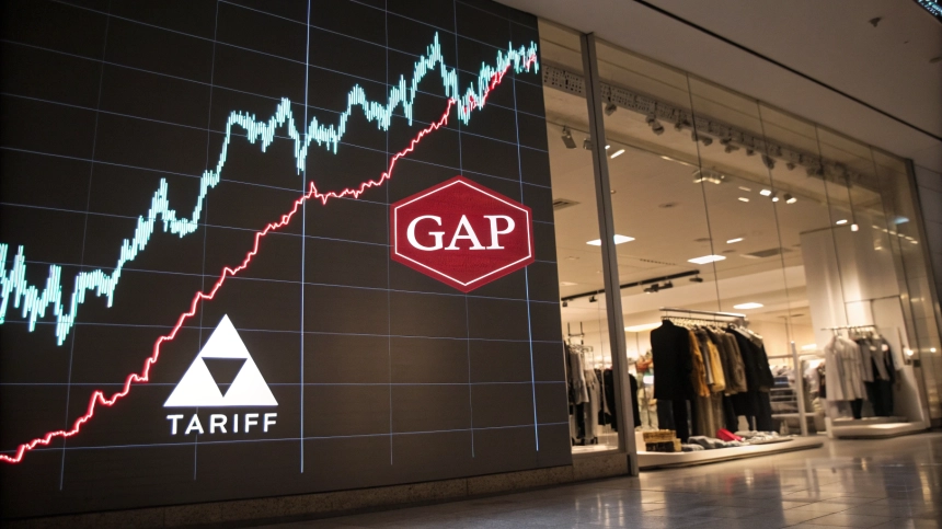  갭(GPS), 예상 뛰어넘은 실적에도 19% 급락… ‘관세 쇼크’ 경고등