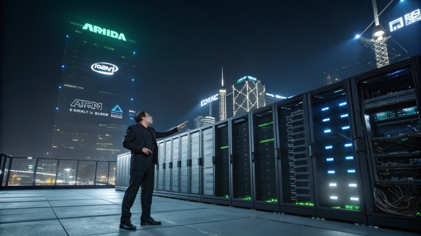  머스크의 선택은 엔비디아·AMD… xAI, 100만 GPU 데이터센터 짓는다