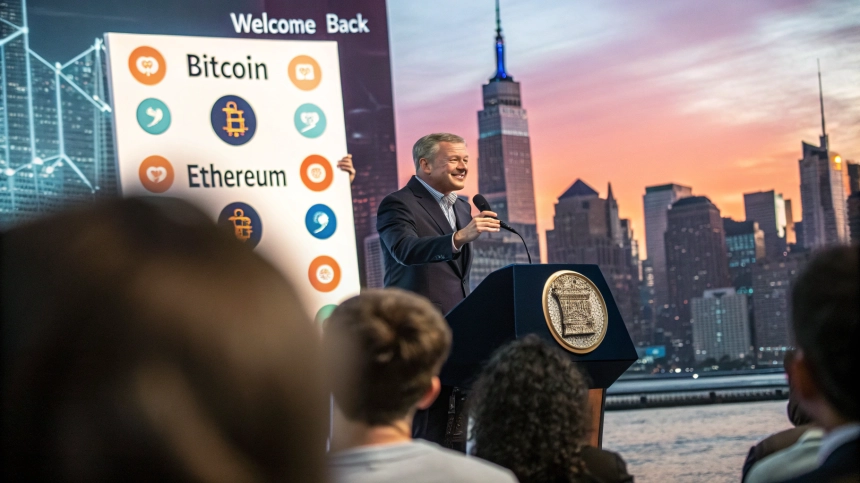  뉴욕시장, 비트라이선스 폐지 촉구…“암호화폐 기업 다시 돌아오라”