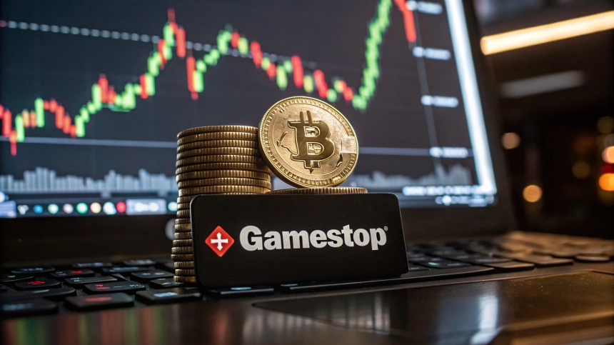  게임스탑, 비트코인 5억 달러 매입 후 주가 10% 급락…시장 불안 고조