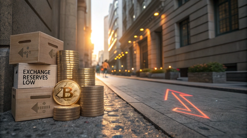  비트코인·이더리움, 거래소 공급량 5년간 최저치 기록