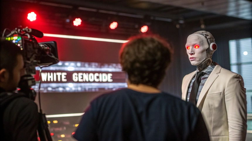  머스크 AI 챗봇 그록, '백인 집단학살' 반복 언급에 논란 확산