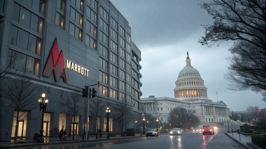  美 정부 수요 둔화에 메리어트 실적 전망 '흐림'… RevPAR 가이던스 하향