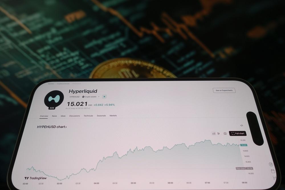  하이퍼리퀴드 HYPE 토큰, 고래의 10억 달러 비트코인 숏 청산 후 39.9달러 사상 최고가 경신 / 셔터스톡 