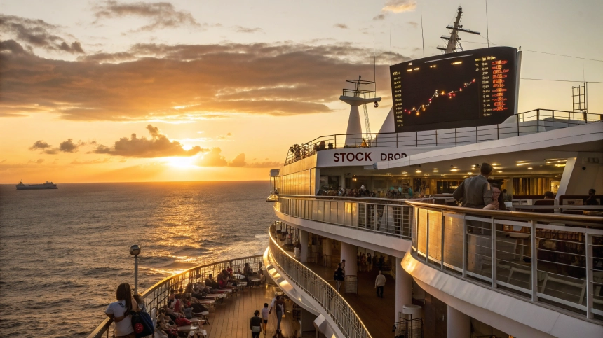  승객 수 '반토막'…바이킹홀딩스, 실적 선방에도 주가 7% 급락