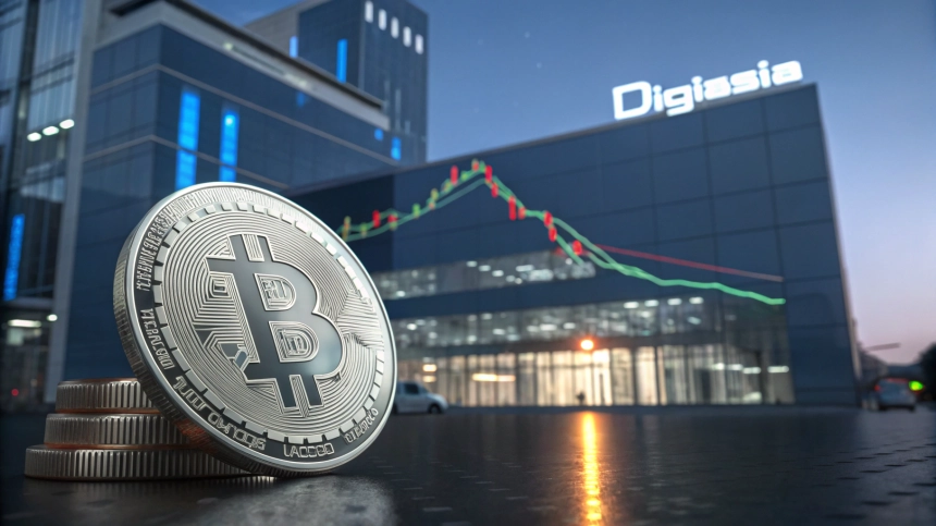  디지아시아, 비트코인(BTC)에 1억 달러 투자 추진… 주가 2배 폭등