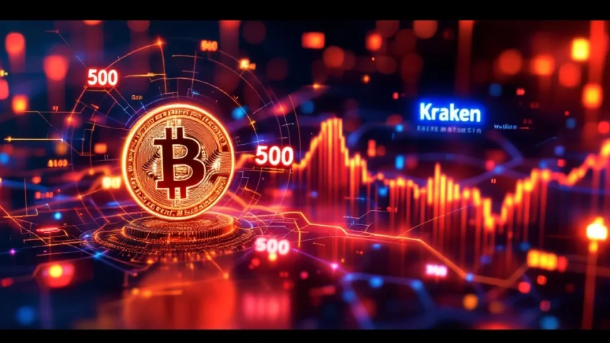 비트코인 500개, 크라켄에서 미확인 지갑으로 이동