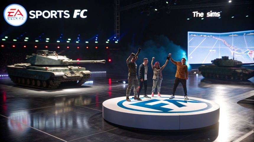  심즈·FC·매든 질주…EA, 연매출 10조 돌파 '깜짝 실적'