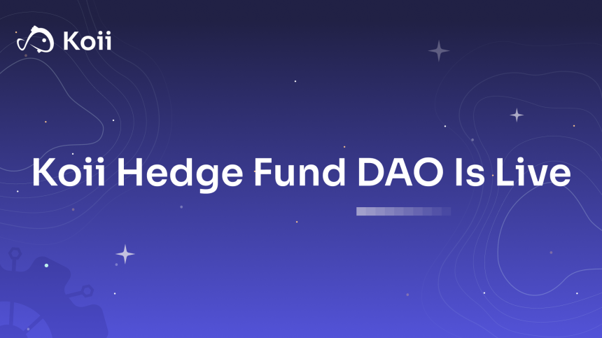  Koii 재단, daos.fun 플랫폼에 최초의 실험적 헤지펀드 DAO 출시