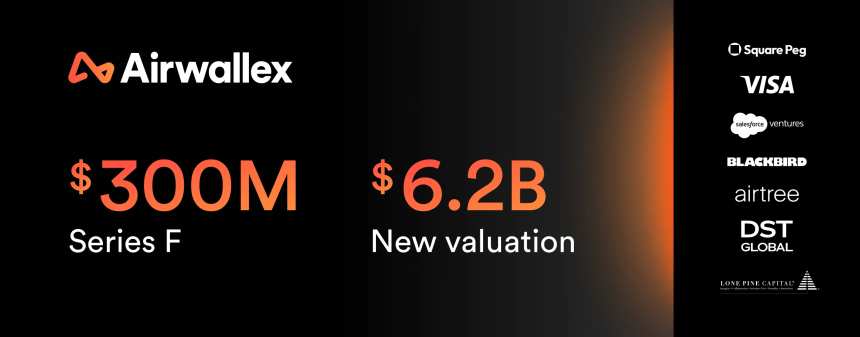  에어월렉스, 3억 달러 시리즈F 투자 유치…기업가치 62억 달러 돌파