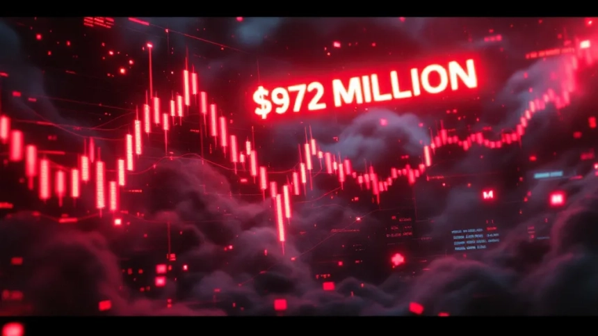 전 세계서 하루 새 9억7천만 달러 암호화폐 강제 청산