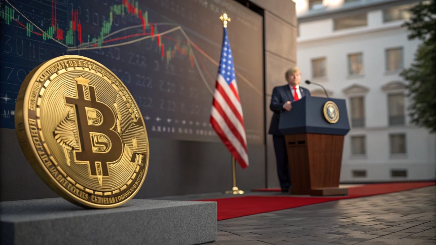  트럼프 관세 발표에 비트코인($BTC) 10만 9000달러 하회