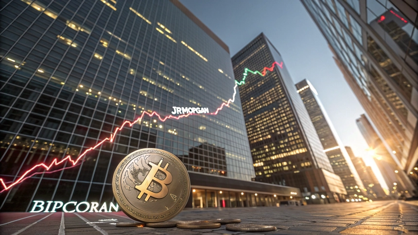  비트코인(BTC), 삼각 패턴 돌파 후 반등…제이피모건 진출에 기대↑