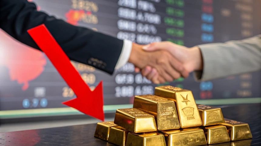  金값 급락… 미·중 관세 완화에 '안전자산' 매력 퇴색
