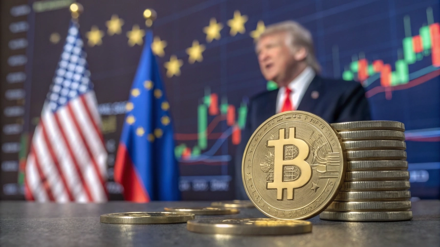  비트코인($BTC), EU 관세 연기 소식에 11만 달러 회복