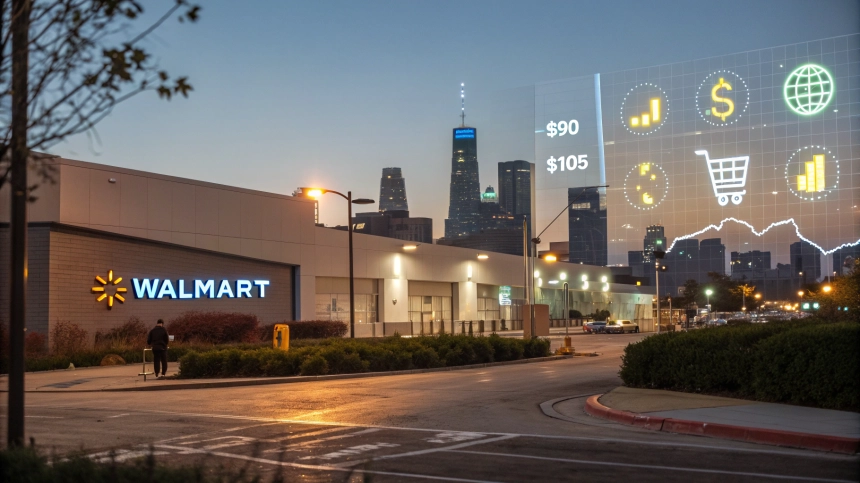  실적 앞둔 월마트(WMT), '90~105달러' 박스권 돌파할까… 투자자 촉각
