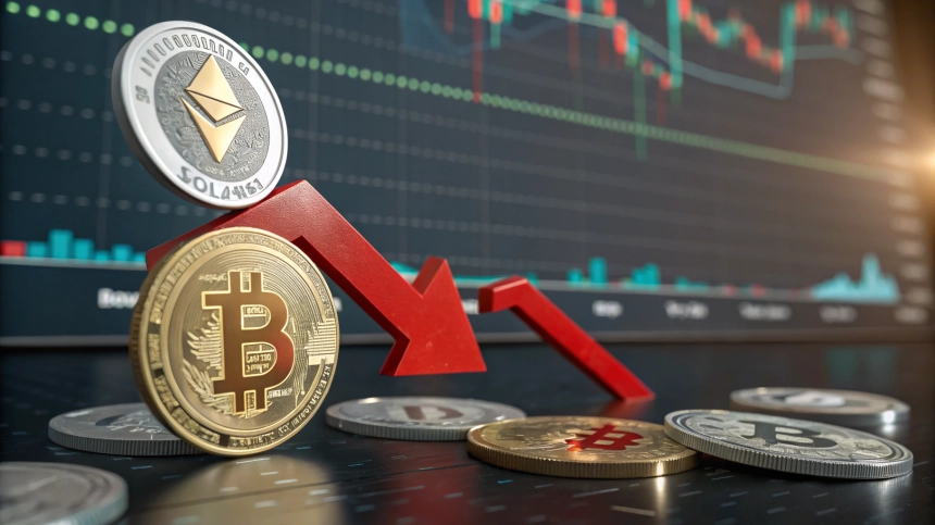 비트코인(BTC) 9만6000달러 하락, 주말 급등세 꺾여