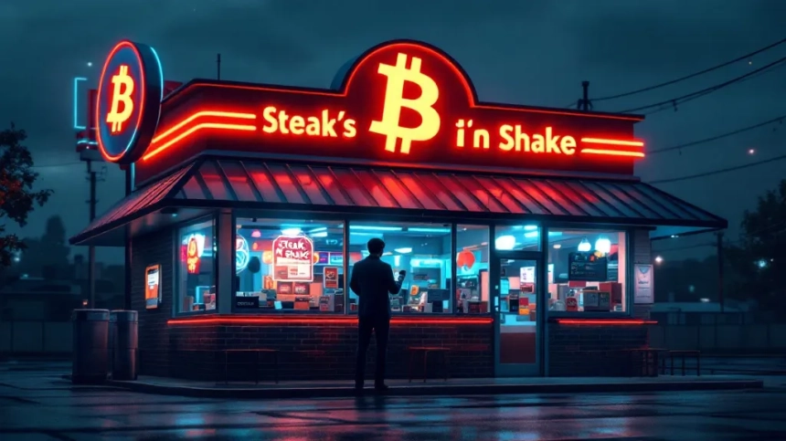 스테이크 앤 셰이크, 전 매장서 비트코인 결제 도입