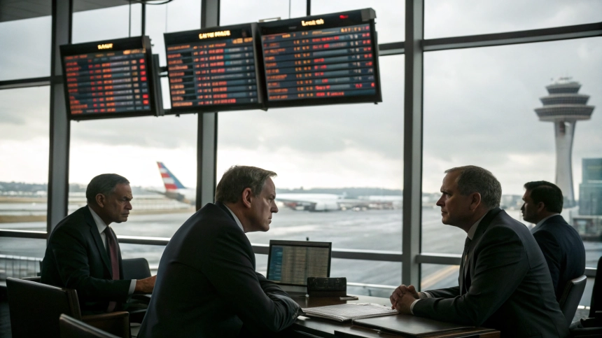  뉴어크공항 운항 대란… 美정부·항공사 긴급 회동 추진