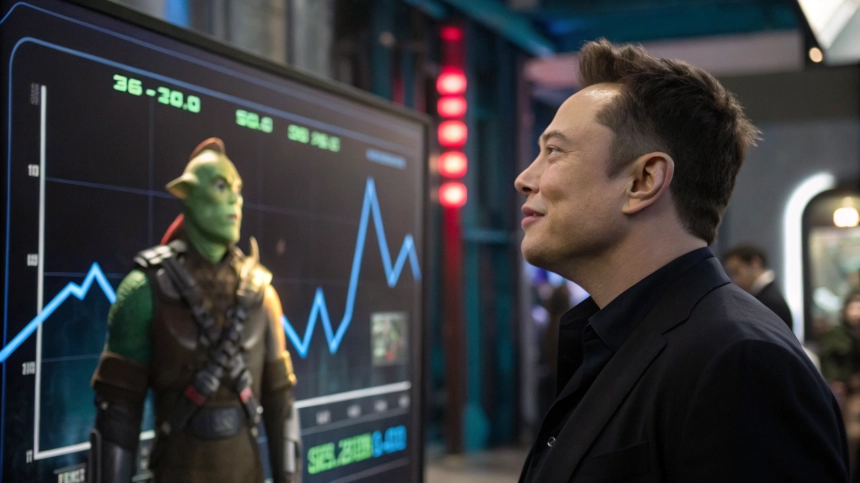  일론 머스크 한마디에 '고클론 러스트' 밈코인 하루 새 최대 7100% 급등