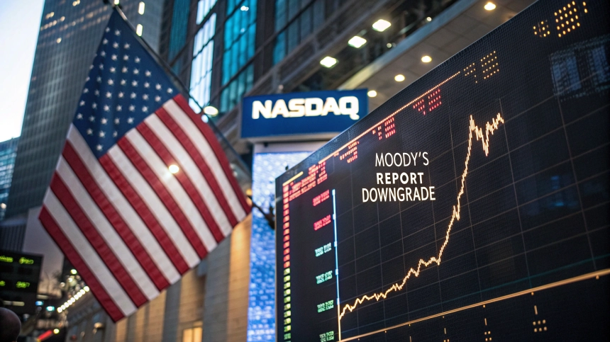  무디스 美 신용등급 강등… 나스닥 강세 속 '리스크 경고등'
