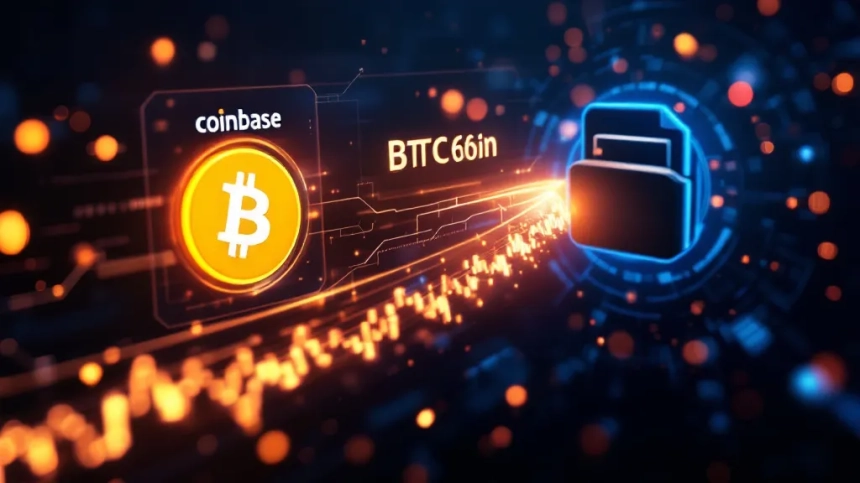 코인베이스, 약 8,000 BTC 외부 지갑으로 이체