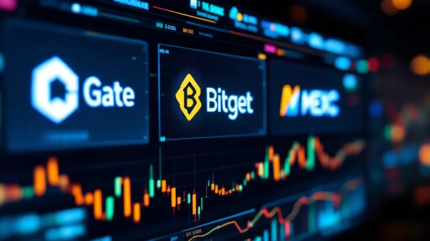 4월 CEX 현물 거래 증가율 1위 'Gate'…파생상품은 'MEXC' 선두