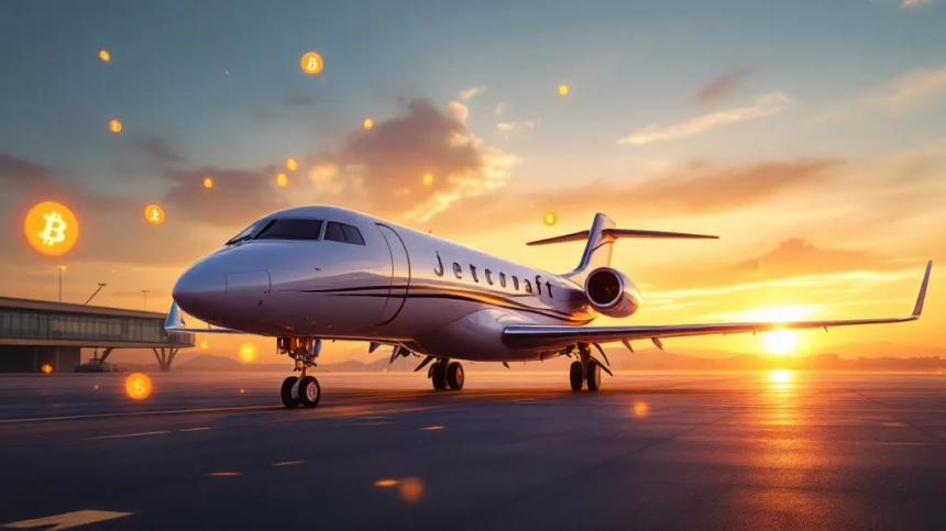 프라이빗 제트기업 제트크래프트, 비트코인 등 암호화폐 결제 도입