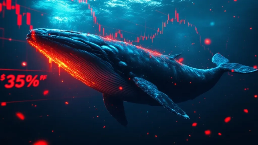 비트코인 고래, 40배 레버리지 포지션 청산…1,340만 달러 손실
