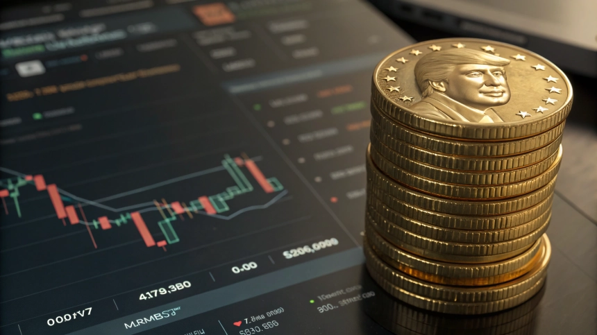  TRUMP밈코인, 또 매도 정황…5200만 달러 거래소 이체 포착