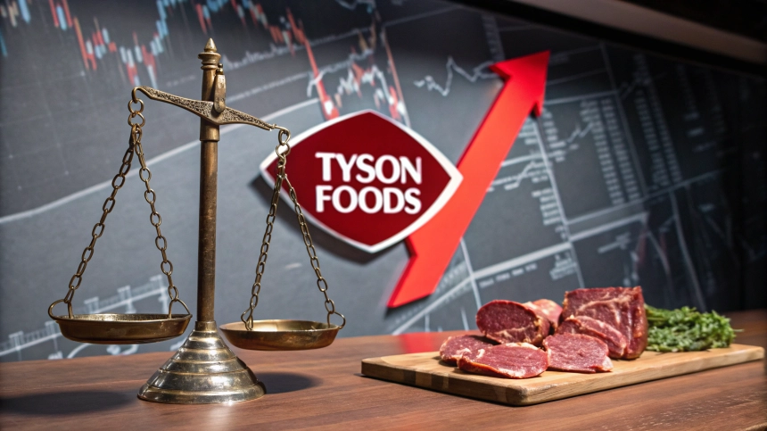  타이슨푸드(TSN), 실적 부진에 8% 급락…매출 정체·소송 충격 겹쳤다