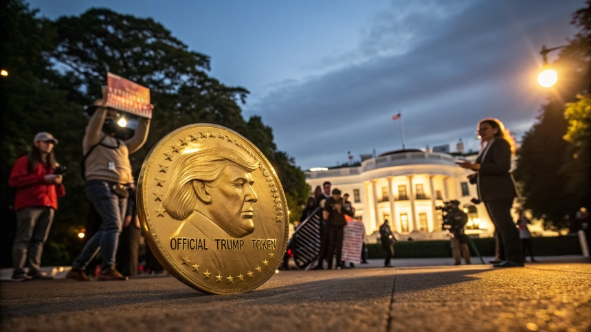  트럼프 밈코인 만찬 논란… '미국 대통령직 경매' 비판 확산