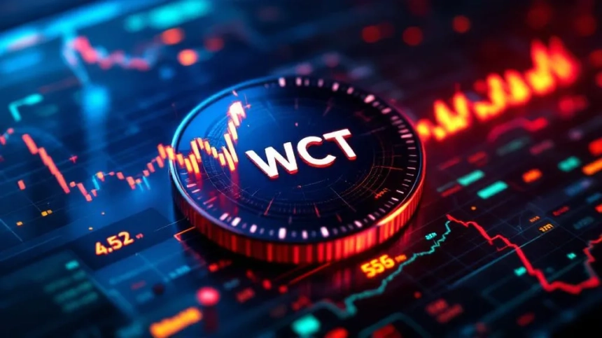  WCT, 한 달 새 급등 후 이틀 만에 반 토막…업비트 거래액 7,600억 원 돌파