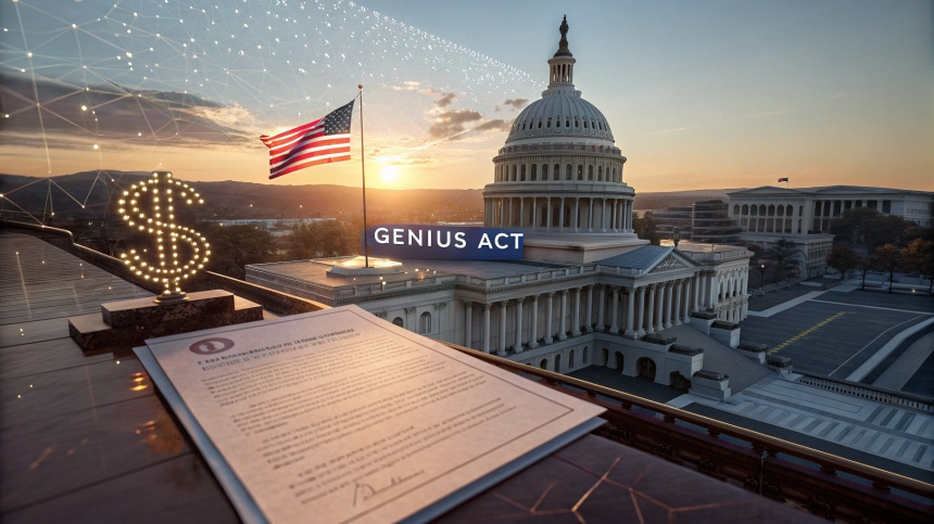  미 상원, 스테이블코인 규제법안 GENIUS 재표결 임박