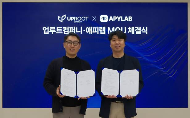  업루트컴퍼니-애피랩, AI 기반 디지털 자산 투자 전략 협력