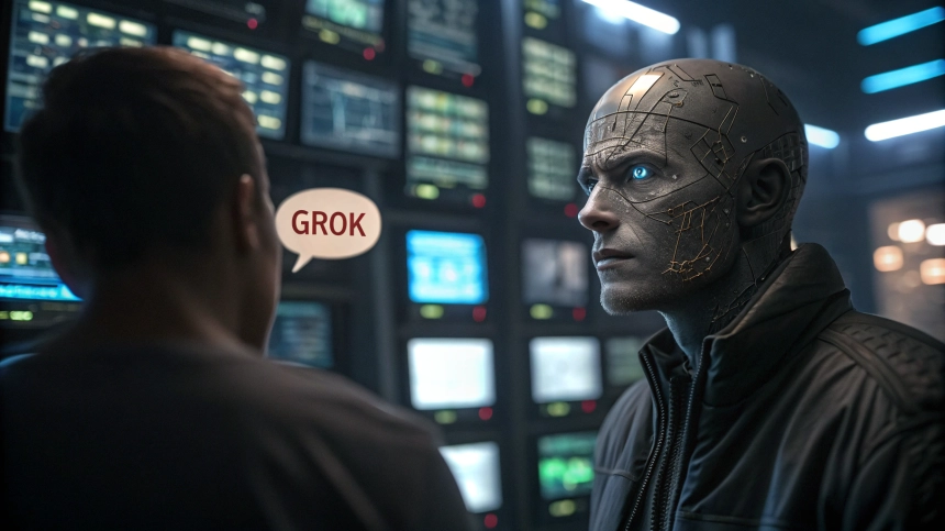  일론 머스크의 AI 챗봇 '그록', 정치편향 논란에 내부 조작 인정