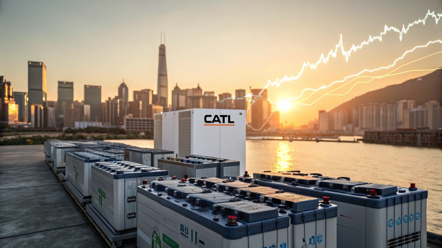  中 CATL, 홍콩 증시 상장 첫날 16% 급등… 6조 원 조달로 유럽 진출 박차