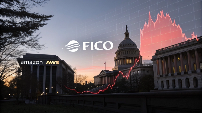  FICO, 5일 만에 30% 급락…AWS 협업도 못 막은 추락