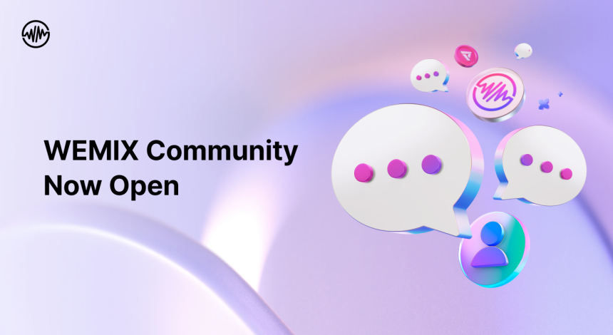  위믹스, 홀더 참여 위한 공식 커뮤니티 오픈