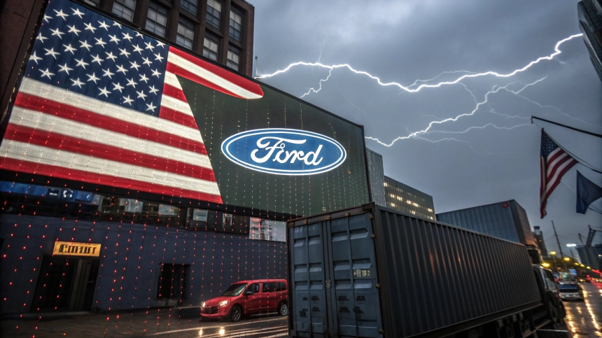  포드, 실적 웃돌았지만 연간 전망 철회…美 관세 리스크 재점화