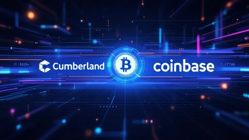 쿠 Cumberland, 1,066 BTC 코인베이스 기관지갑으로 이체
