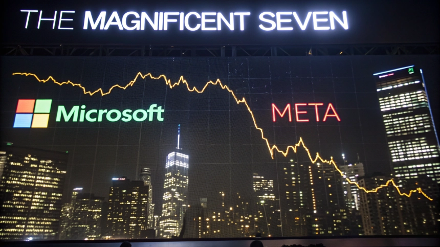  마이크로소프트·메타 호실적에 기술주 급등…‘매그니피센트 7’ 지수 3.5%↑