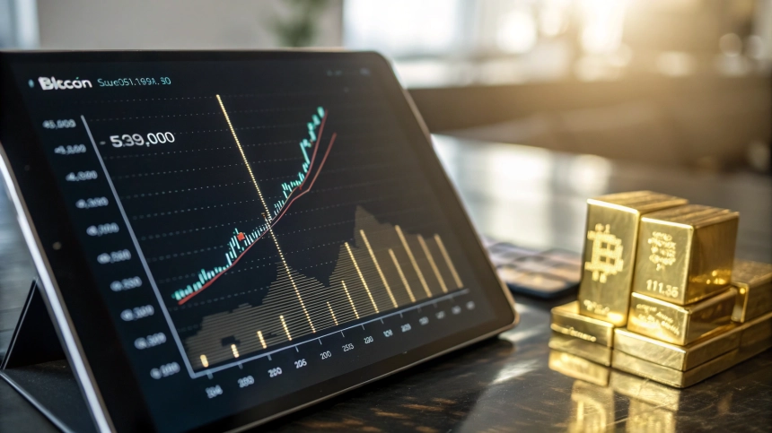 비트코인(BTC), 2025년 25만 달러 간다?…'금 따라간다' 분석 주목