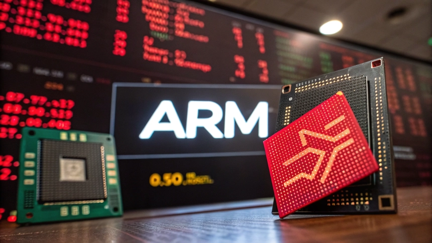 ARM, 실망스러운 가이던스에 시간외 주가 9% 급락…AI 반도체 대표주도 흔들