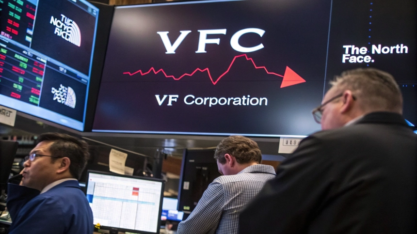  VF코퍼레이션, 실적 쇼크에 12% 급락…노스페이스·반스 침체 우려
