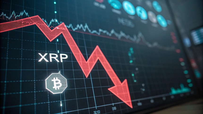  XRP, 최대 45% 추가 하락 가능성…기술적 패턴 '경고등'