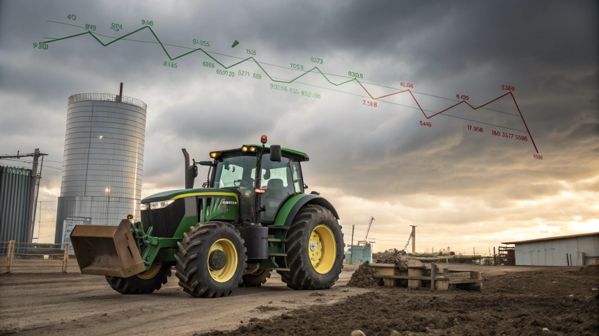  디어(DE), 예상 웃돈 순익에도 매출 하락… 농기계 수요 '불안신호'