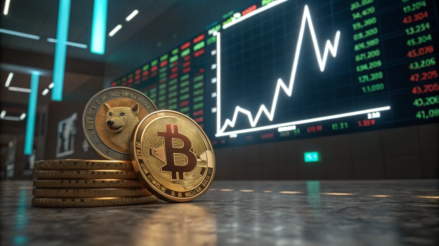  비트코인 10만4000달러선 유지, 밈코인 급등세 주목